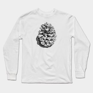 Pine cone print Long Sleeve T-Shirt